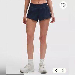 lululemon athletica Navy Athletic Running Shorts